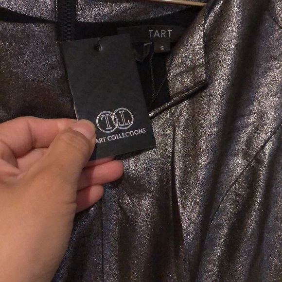 Tart Leather Peplum Top - Picture 3 of 5